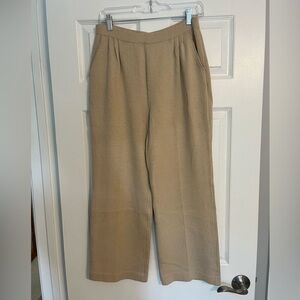 St. John Collection Beige Knit Pants